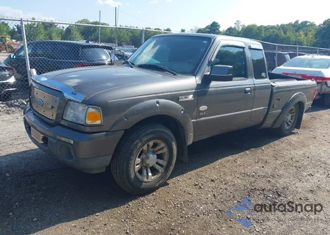 2009 Ford Ranger Fx4 Off-Road/Sport/Xlt z USA, uszkodzony, nr VIN 1FTZR45E29PA66269